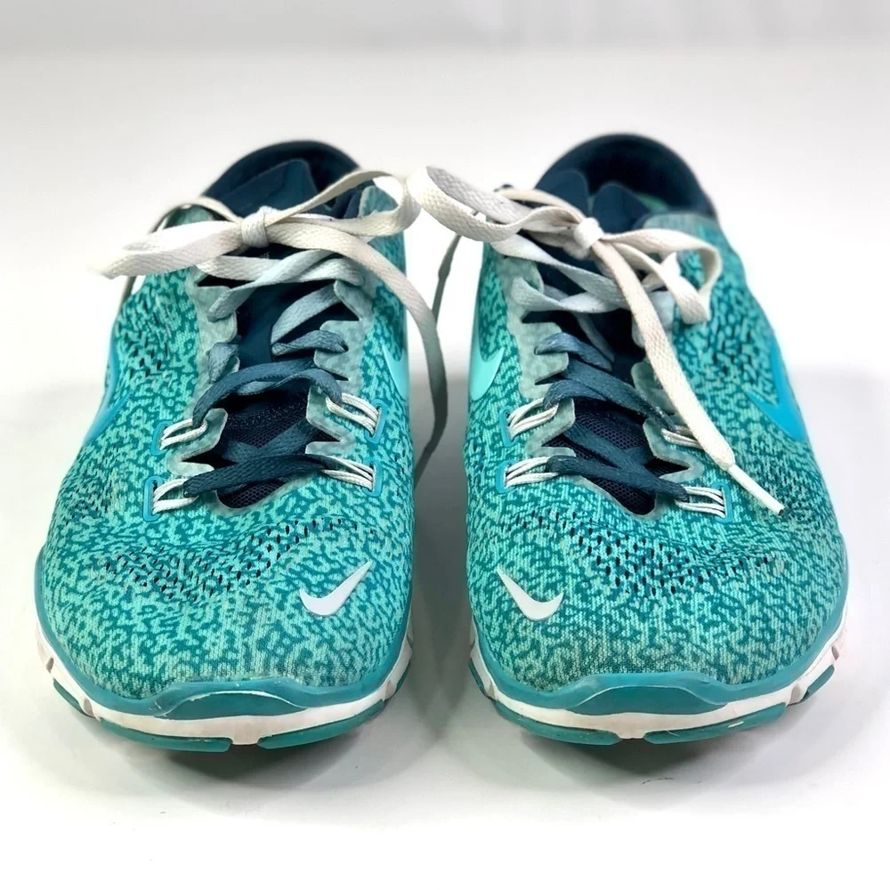 Nike Free TR Fit 4 blue running shoes women’s 8